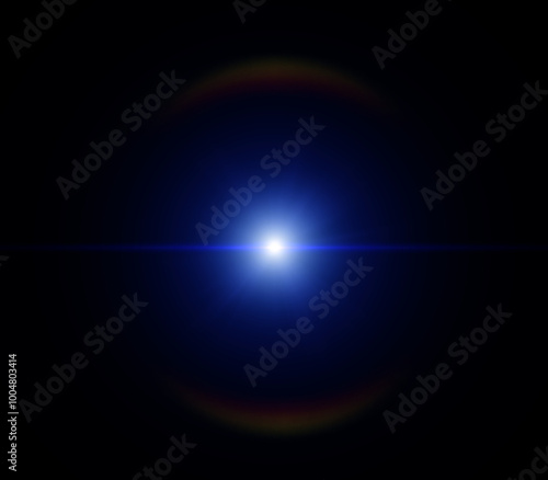 lens flares for photography and anamorphic lens flare