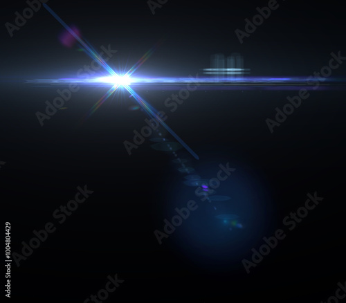 lens flares for photography and anamorphic lens flare