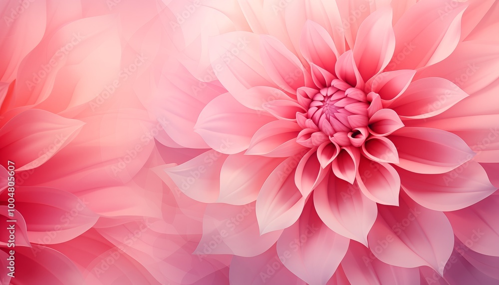 Fototapeta premium pink dahlia flower