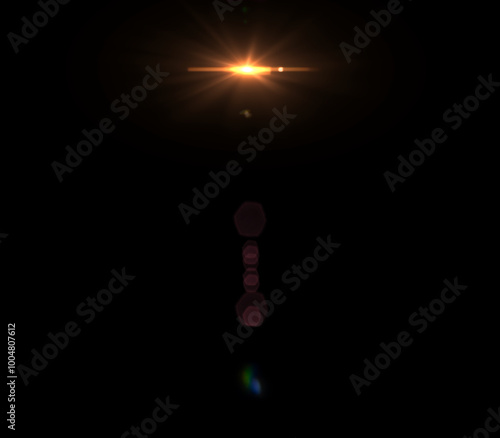 lens flares for photography and anamorphic lens flare