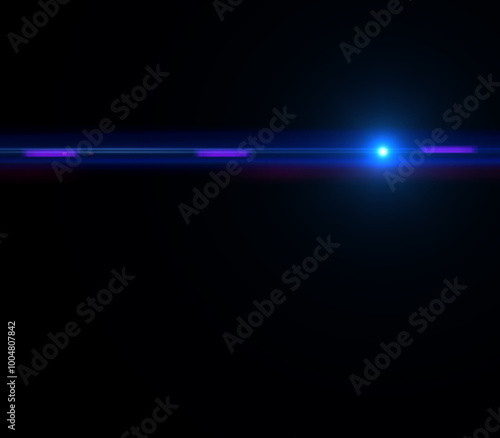 lens flares for photography and anamorphic lens flare