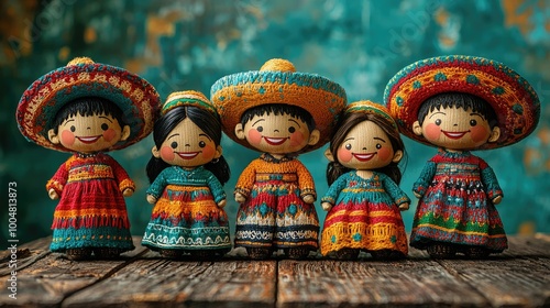 Cultural Unity: Hispanic Heritage Month celebrating the dynamic culture of Latin America, embracing community spirit and the diverse heritage that enriches the global tapestry. photo