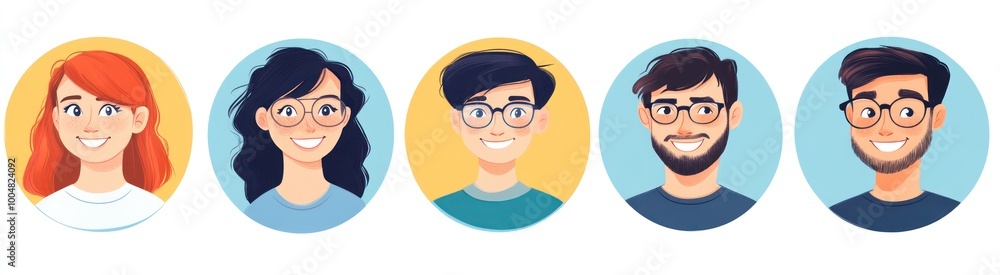 Collage of portrait and faces of group of smiling young diverse people for profile picture, positive emotions. Collage of portrait and faces of group of smiling young diverse people for profile picture, positive emotions.