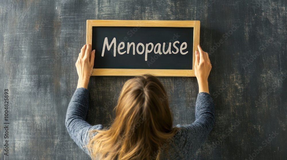 menopause word written on. menopause text, menopause concept menopause word written on. menopause text, menopause concept