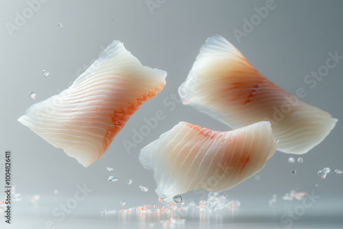 Square Chunks of Cod Meat