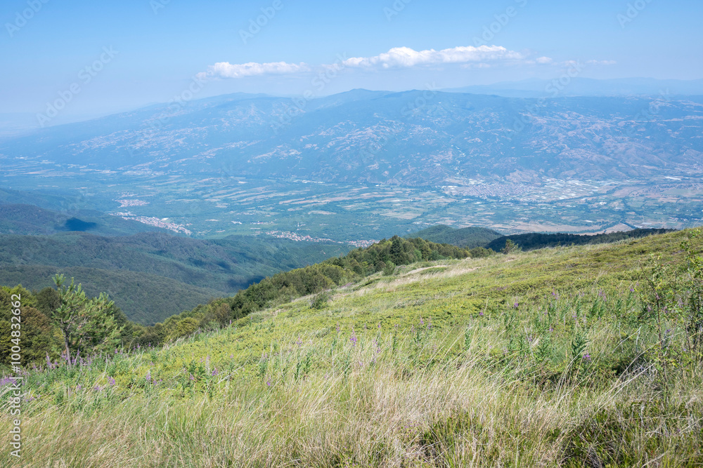 Fototapeta premium Belasitsa Mountain around Kongur peak, Bulgaria
