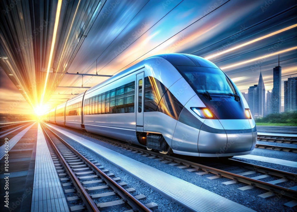 Dynamic 3D Visualization of a Modern Electric Train with Semi ...