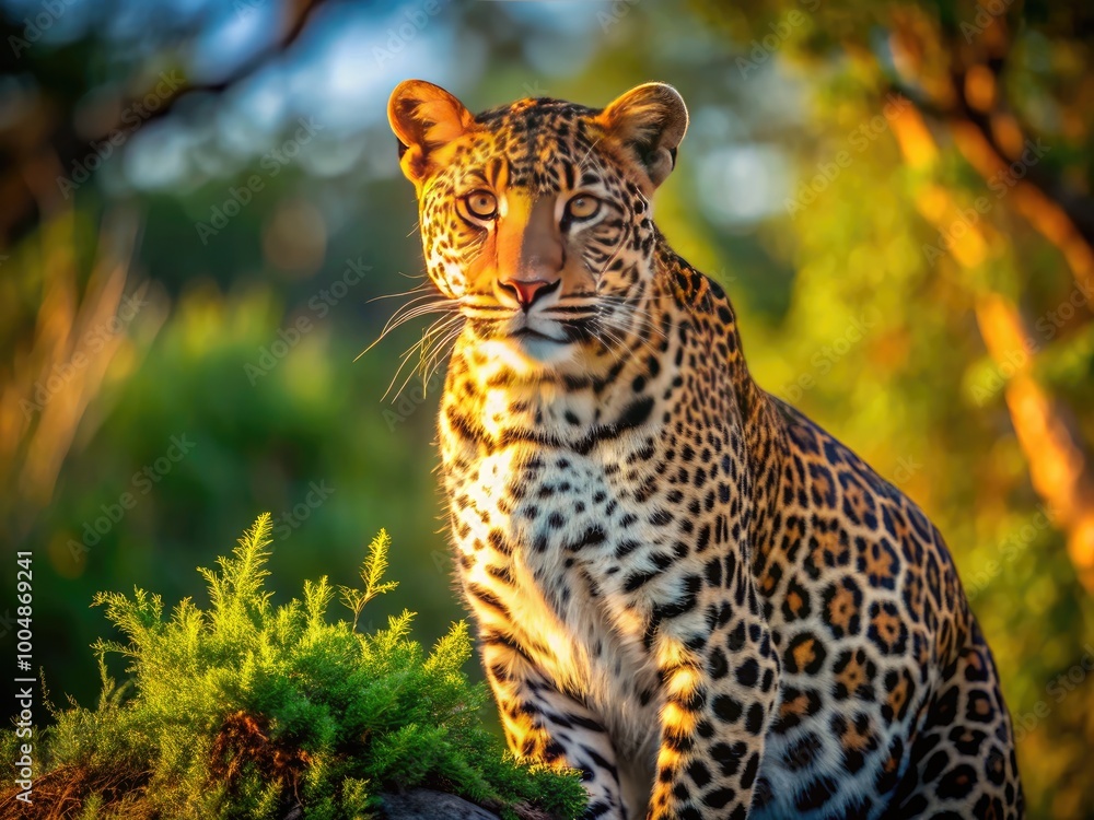 Majestic Legua Displaying Vibrant Patterns in Its Natural Habitat Under Soft Sunlight Conditions Majestic Legua Displaying Vibrant Patterns in Its Natural Habitat Under Soft Sunlight Conditions