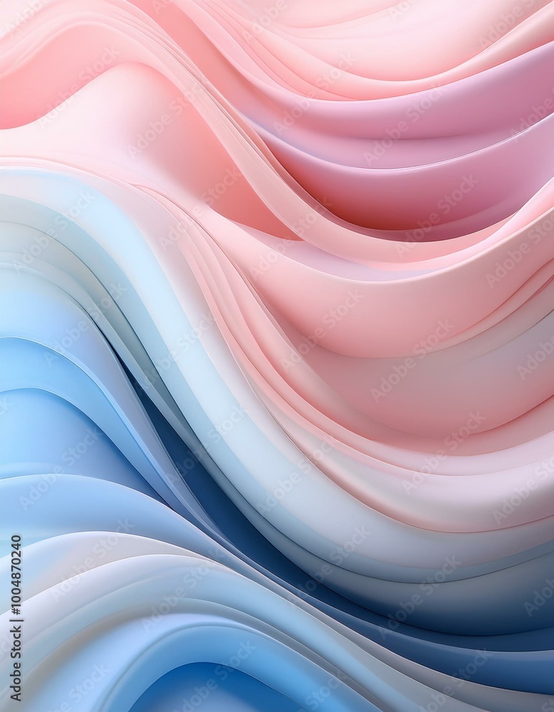Abstract pink & blue waves Abstract pink & blue waves