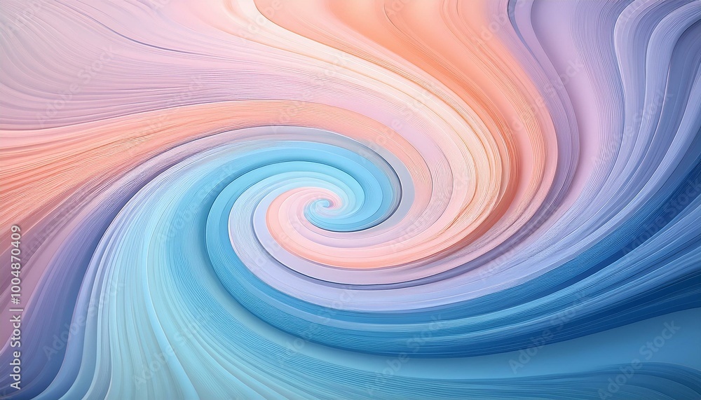 Abstract swirl in blue & pink Abstract swirl in blue & pink