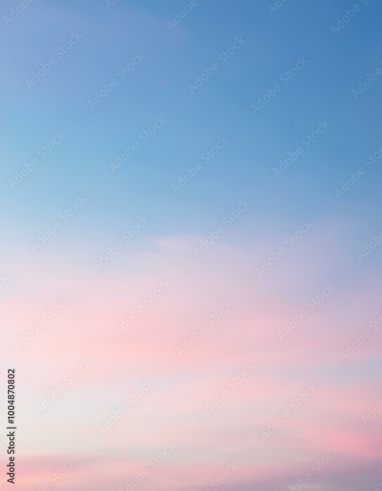 Soft pink clouds at dawn Soft pink clouds at dawn