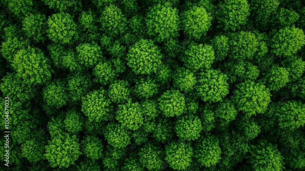 A lush green forest with many trees A lush green forest with many trees