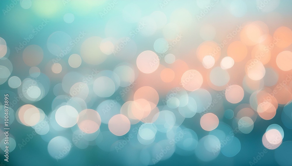 Abstract blue & pink bokeh Abstract blue & pink bokeh