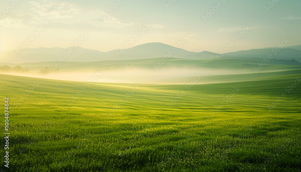 Obraz premium automation-morning-light-blank-space-technology-concept-abstract-blurred-background