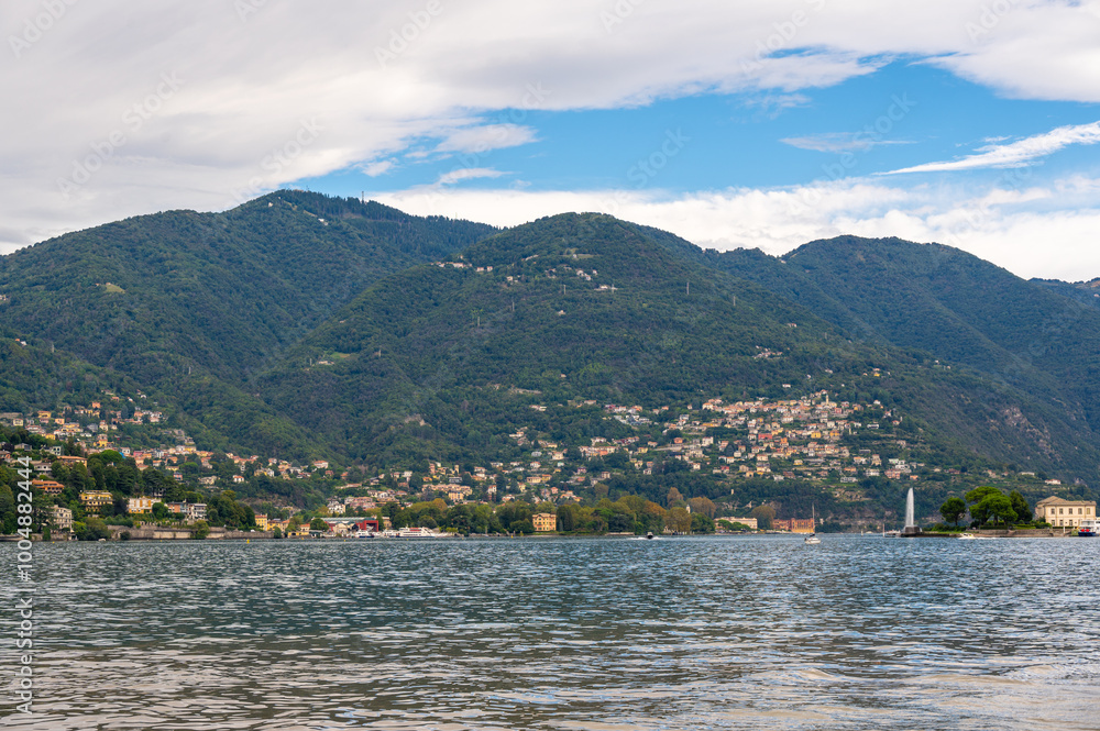 Lake Como, Italy. View of Cernobbio Lake Como, Italy. View of Cernobbio