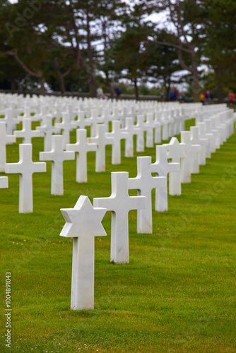 Normandy American Cemetery and Memorial, Colleville-sur-Mer, France