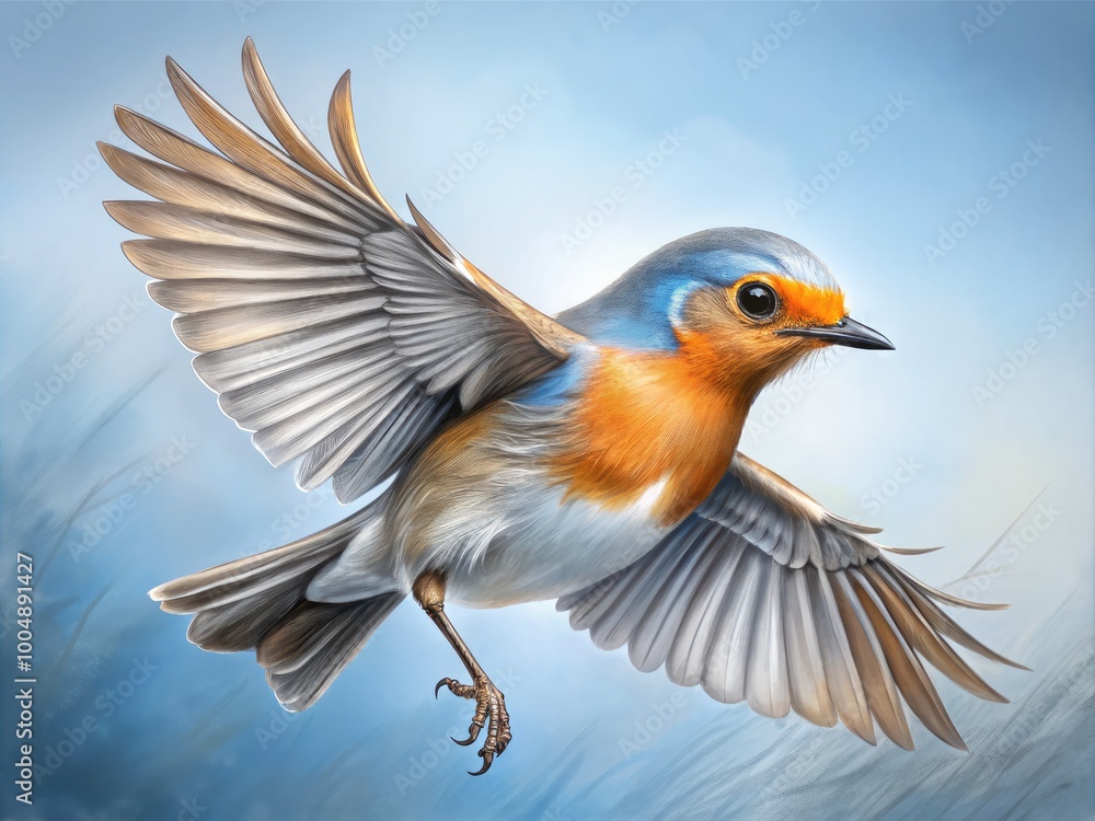 Step-by-step guide on how to draw a simple bird flying in a clear, easy-to-follow style Step-by-step guide on how to draw a simple bird flying in a clear, easy-to-follow style