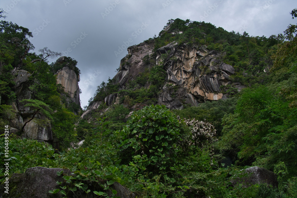 Naklejka premium 昇仙峡の風景