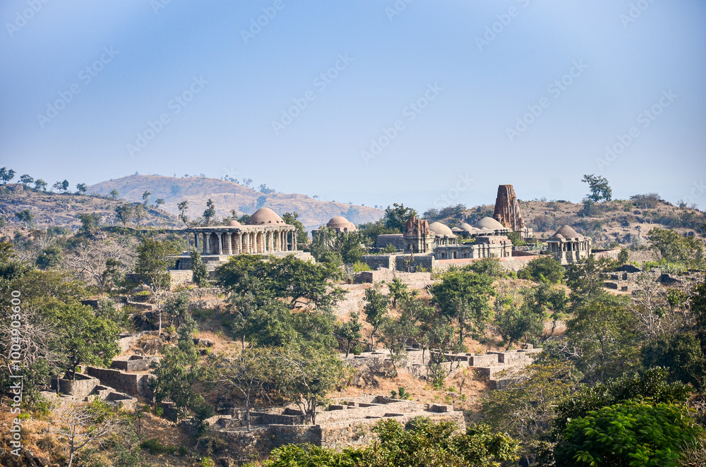 Fototapeta premium Kumbalgarh Fort in Rajasthan, India