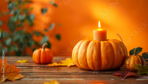 warm-candlelight-glow-pumpkin-rustic-decor-photo