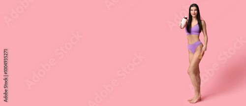 Beautiful young woman with ...