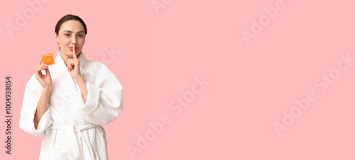 Beautiful young woman with ...