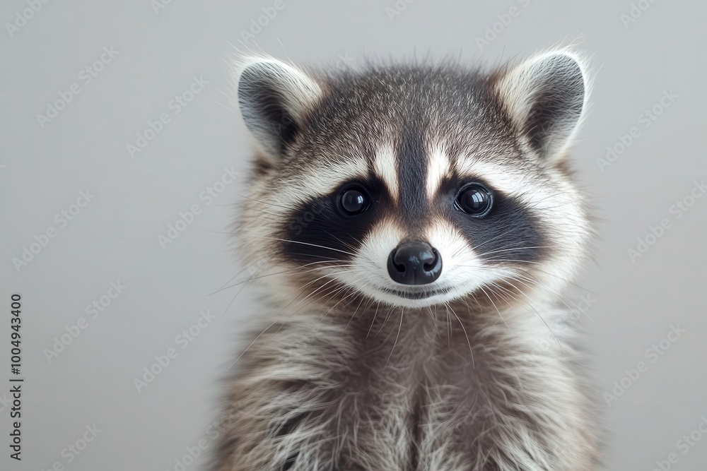 curious raccoon captured in a playful pose isolated against a clean background showcasing its charming features and personality inviting a sense of affection and connection to wildlife curious raccoon captured in a playful pose isolated against a clean background showcasing its charming features and personality inviting a sense of affection and connection to wildlife