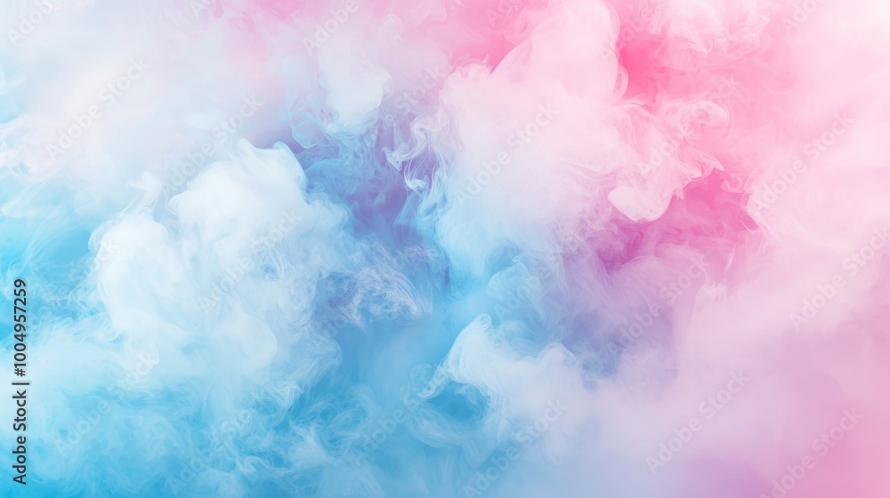 Abstract pink and blue background with pastel-colored smoke Abstract pink and blue background with pastel-colored smoke