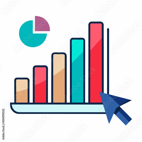 business graph icon