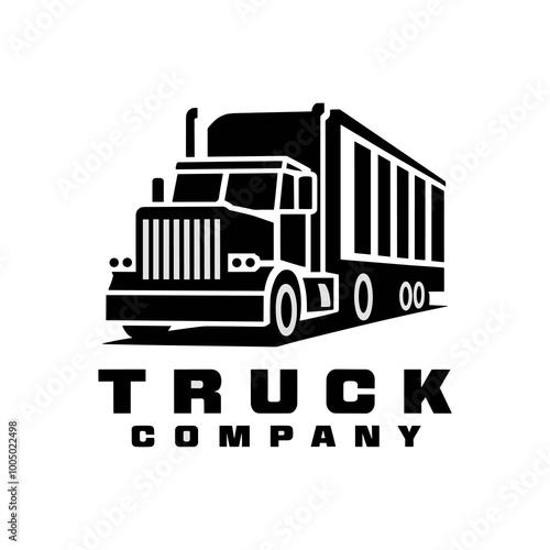 truck company vector illustration