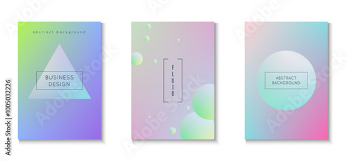 3d Background. Futuristic Hologram Banner. Multyplying Trend Illustration. Abstract Poster. Holographic Shape. Creative Poster. Blue Triangle Set. Violet 3d Background