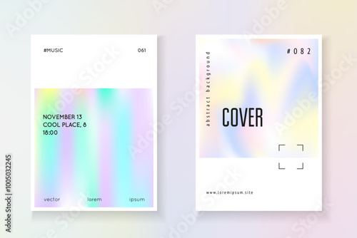 Iridescent Fluid. 1980 Mesh. Blue Spectrum Label. Modern Concept. Neon Texture. Graphic Screen. Colourful Prism Backdrop. Purple Iridescent Fluid