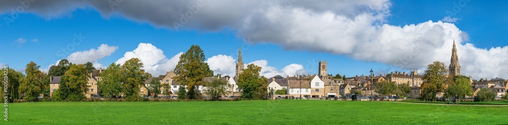 Cityscape of Stamford town in Lincolnshire, England Cityscape of Stamford town in Lincolnshire, England