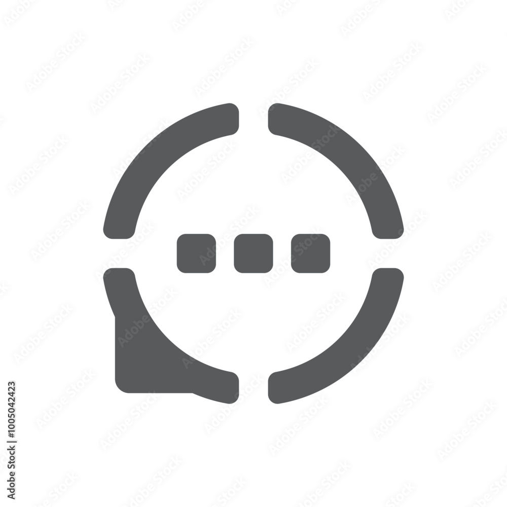 Chat Logo Template Icon Chat Logo Template Icon