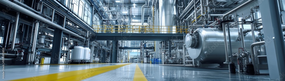 Exploring the intricate machinery and operations of a large industrial manufacturing factory setup Exploring the intricate machinery and operations of a large industrial manufacturing factory setup