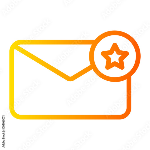 email gradient icon