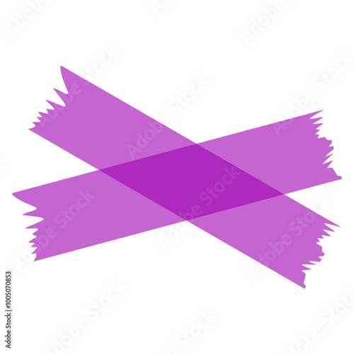 Free Download Pink Transparent Masking Tape. Vector Illustration - GFXLoad