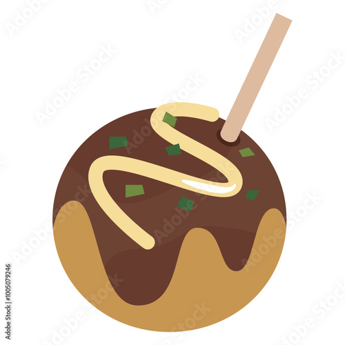 たこ焼きのイラスト