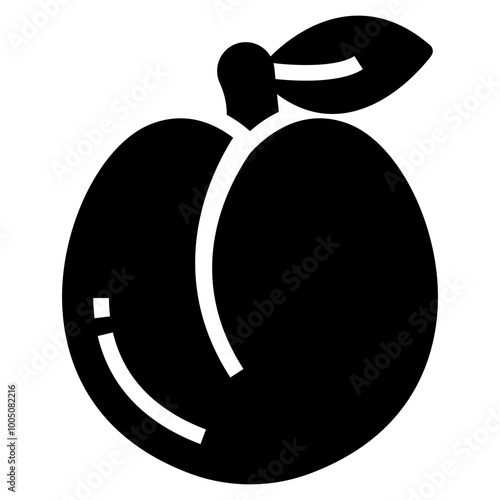 Peach Fruit Icon