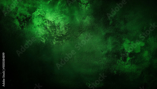 Abstract Darkness Effect Dark Light green Color Effects Wall Texture background Wallpaper. Abstract background luxury rich vintage grunge background