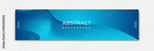 Creative, modern, abstract Technology blue gradient colorful LinkedIn cover or banner design Template, LinkedIn profile cover photo design.