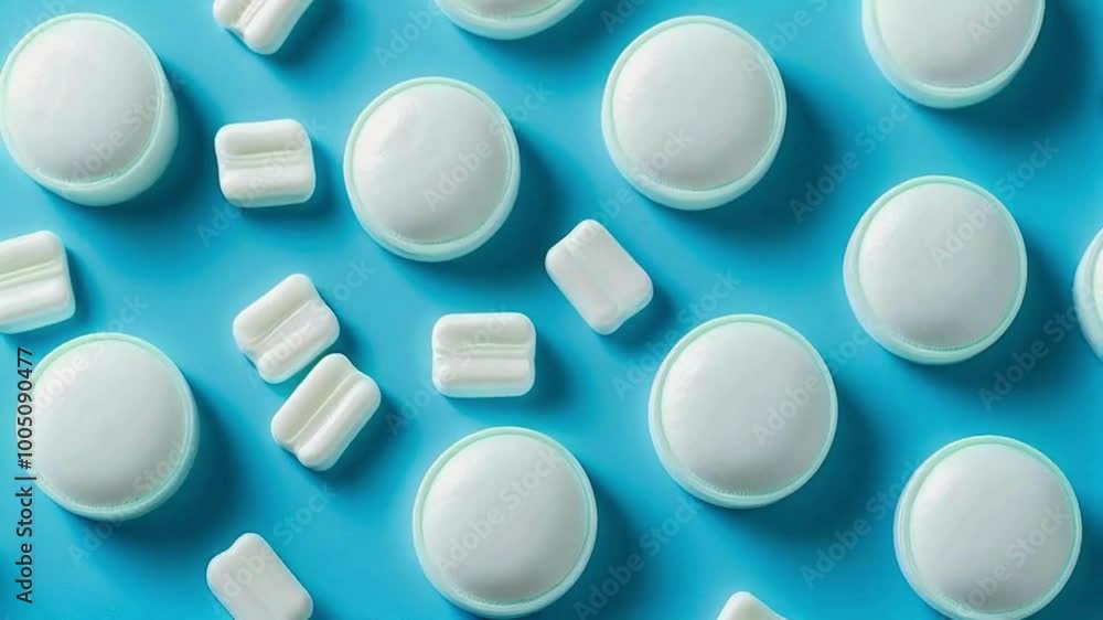 pills on white pills on white