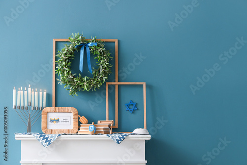 Greeting card for Hannukah ...