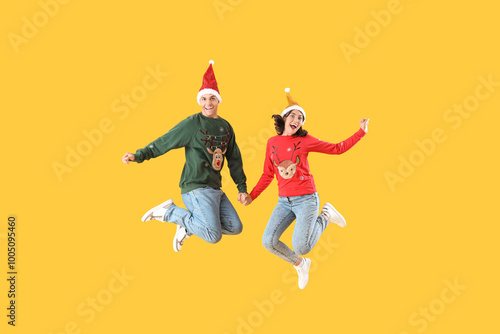 Beautiful young couple in C...