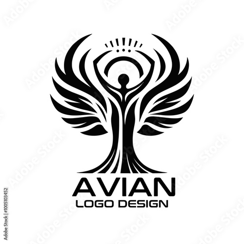 Avian Vector Logo Design