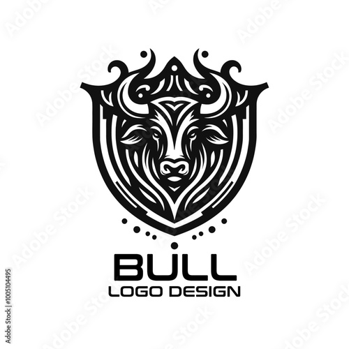 Bull Vector Logo Design