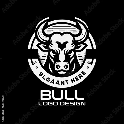 Bull Vector Logo Design