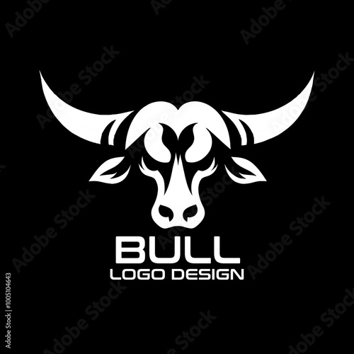 Bull Vector Logo Design