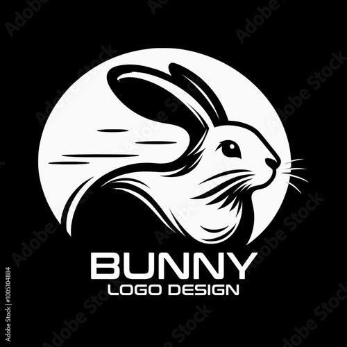 Bunny Vector Logo Design  photo