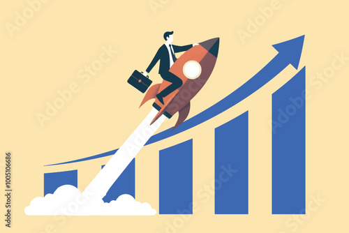 Entrepreneurs are riding a rocket quickly through the upward charts